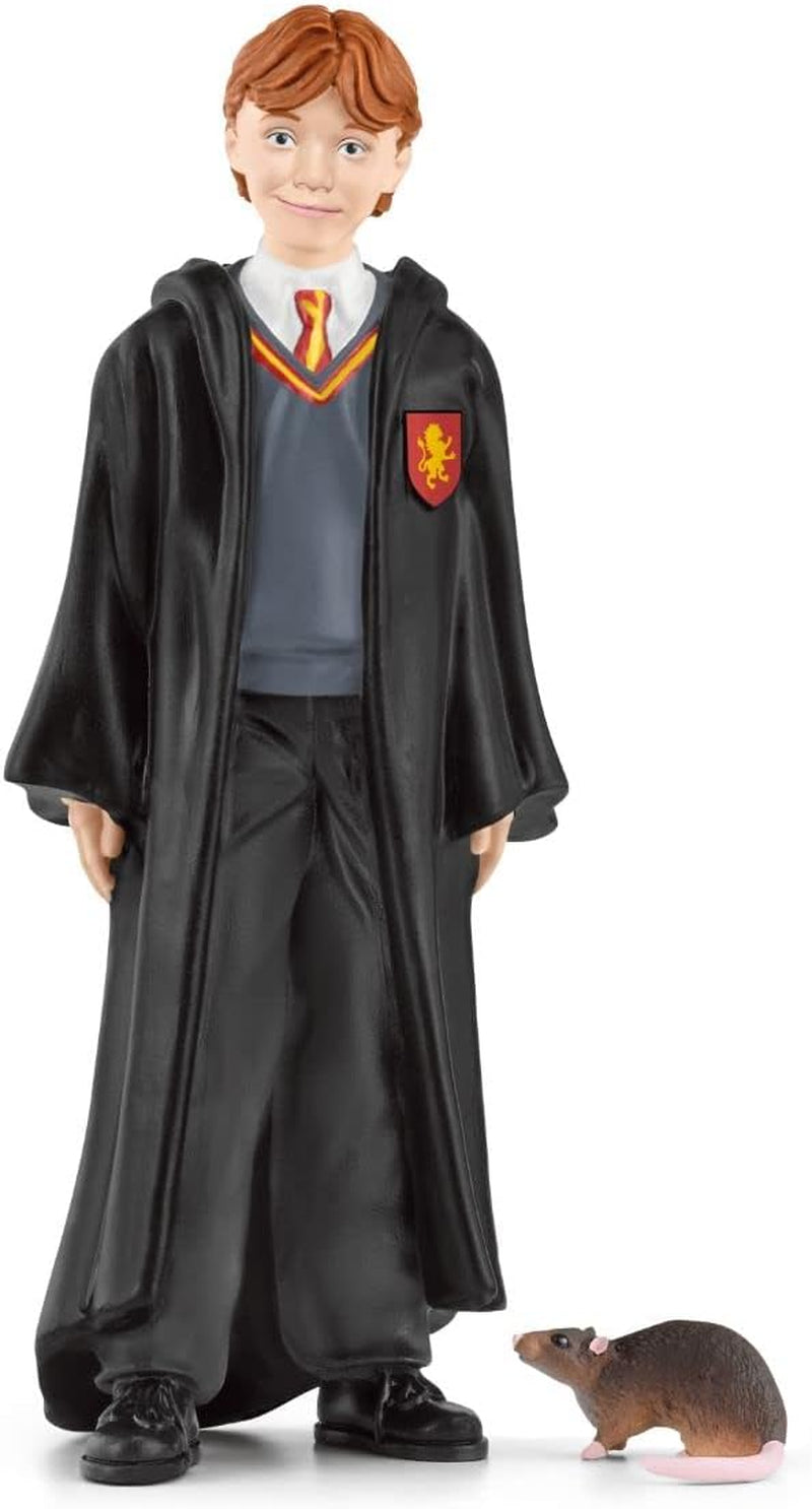 Schleich 42634 Ron Weasley & Skulls, ab 6 Jahren, Harry Potter – Spielfigur, 4 X 2 X 10 cm Actionfiguren Naty Shop Single