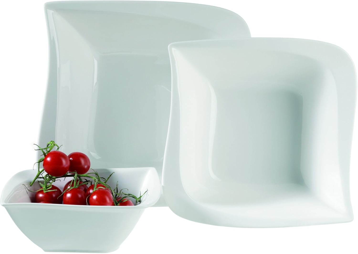 Mäser La Musica Serie, Kombiservice, Porzellangeschirr-Sets Naty Shop Schüssel-Set 3-tlg