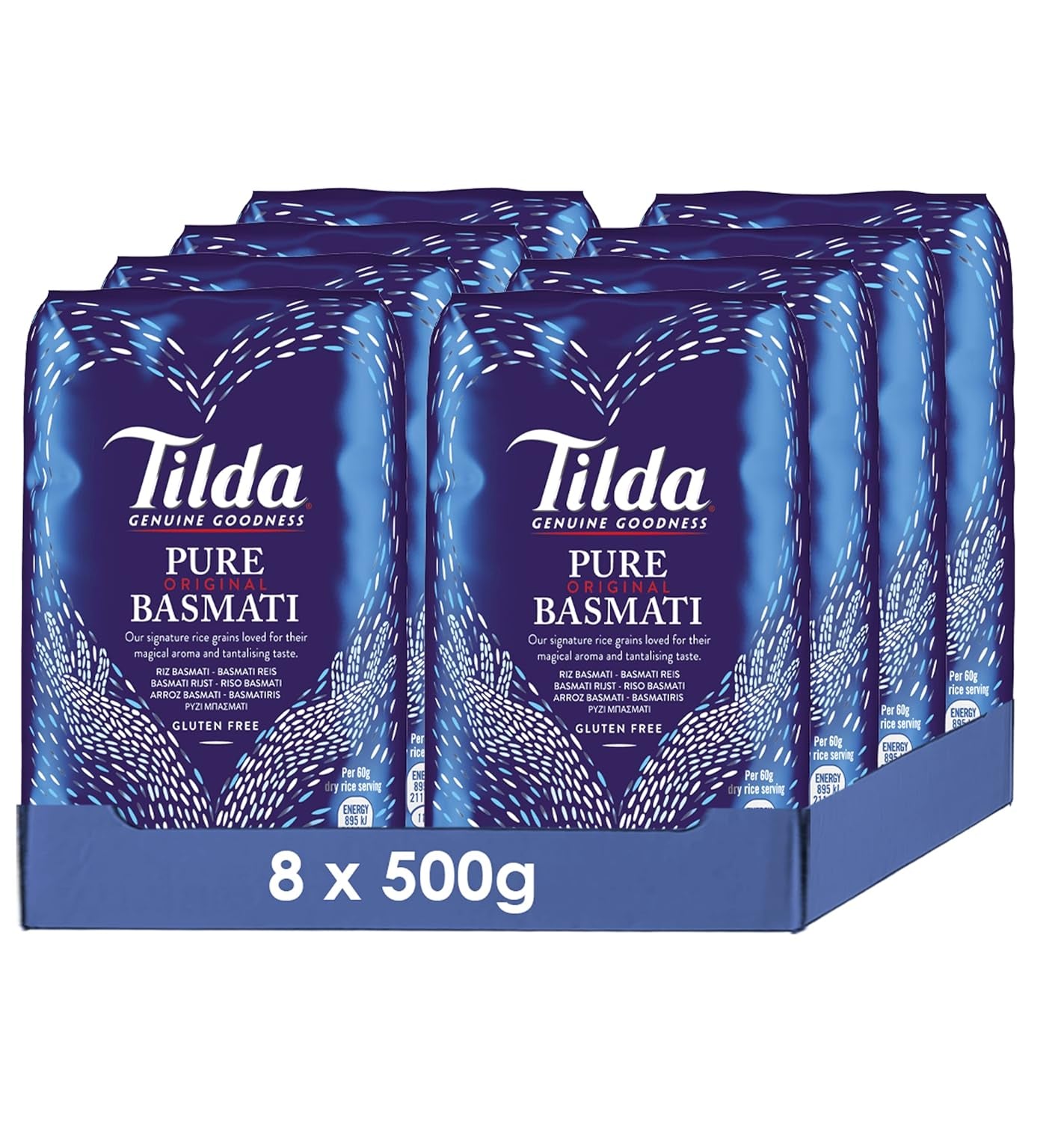 Tilda Pure Original Basmatireis, 8er Pack (8x500g)
