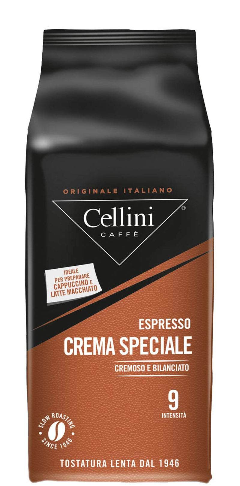 Cellini Crema Speciale ganze Bohnen, 1 kg Kaffee Naty Shop Single