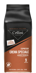Cellini Crema Speciale ganze Bohnen, 1 kg Kaffee Naty Shop Single