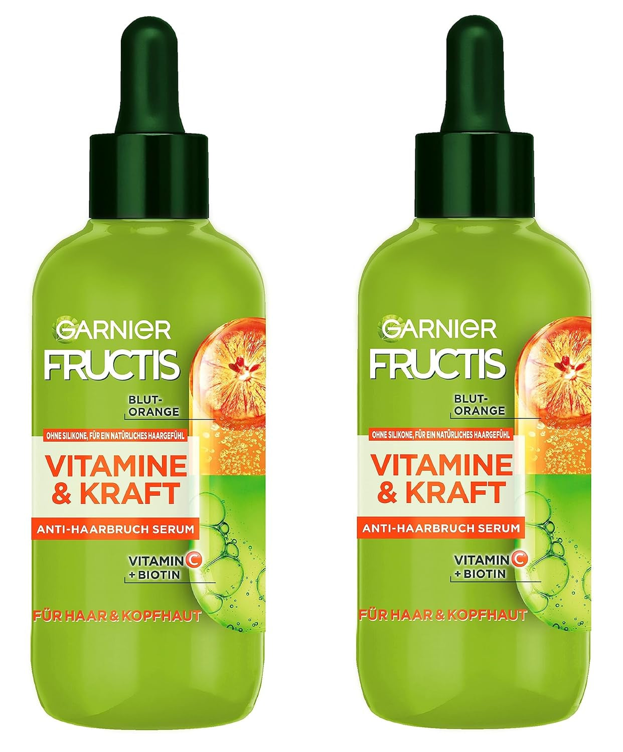 Garnier, Stärkendes Serum für dünnes Haar und Kopfhaut, wirksam gegen Haarausfall, 2 x 125 ml Haarpflege Garnier Default Title
