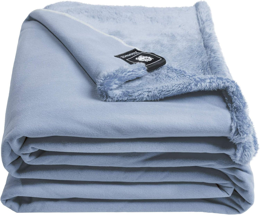 Decke „Reborn Bliss“ – Kuschelige Kunstfelldecke – Flauschige und luxuriöse Kunstfelldecke mit glatter Rückseite – 140 x 190 cm – 310 Rose – von „Zoeppritz seit 1828“ Betten und Bettdecken „zoeppritz seit 1828“ 515 Wasser 140 x 190 cm