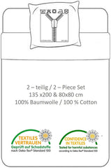 Bettwäsche für Kinder, Filme und Zeichentrickfilme, wendbar, Baumwolle Bettwäsche - Kinder Naty Shop