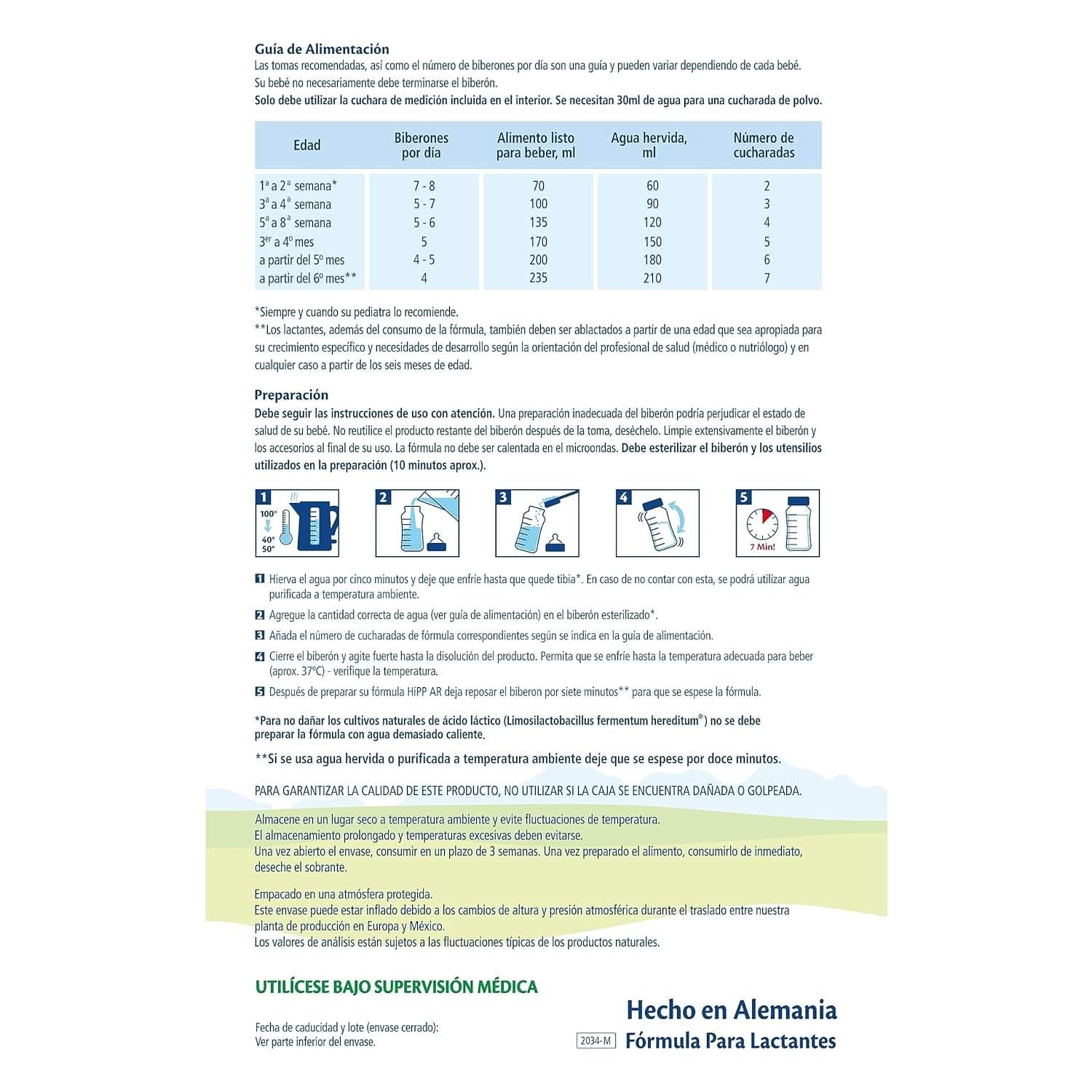 Hipp Spezialnahrung Spezial Anti-Reflux-Nahrung Mutter und Kind Naty Shop