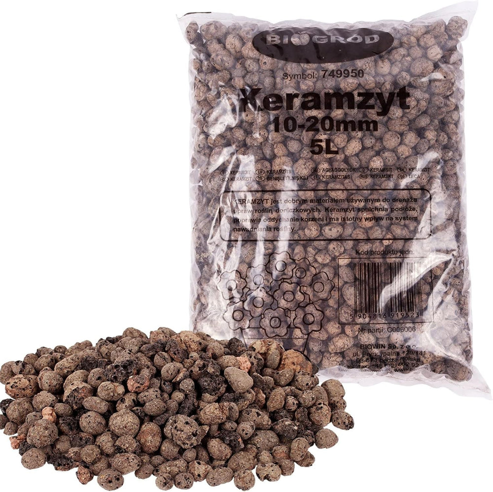 Browin 749950 Keramsit - argilă expandată 4 L, 10-20 mm, maro