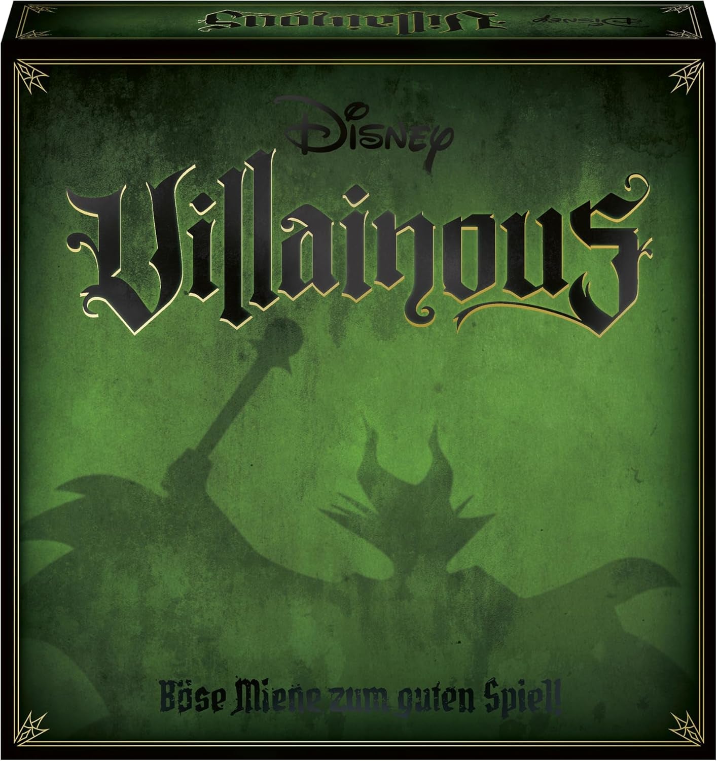 Ravensburger Familienspiel Disney Villainous, Brettspiel für Kinder und Erwachsene, 2–6 Spieler, Gesellschaftsspiel ab 10 Jahren mit Disney Villains