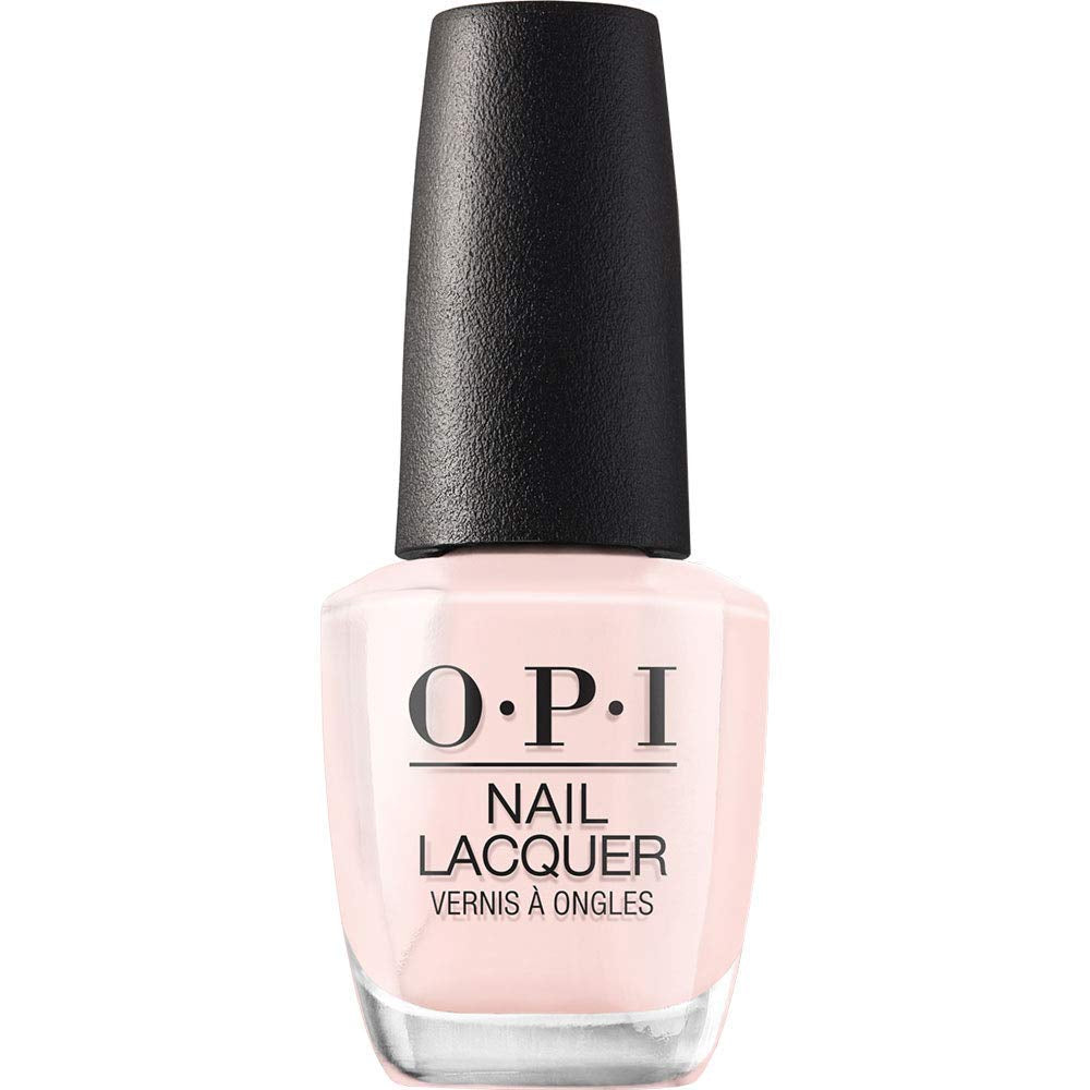 OPI Nail Lacquer Pink Shades – Oja cu uscare rapidă, rezistentă la ciobire și de lungă durată – durează până la 7 zile – cu pensulă ProWide extra-lată
