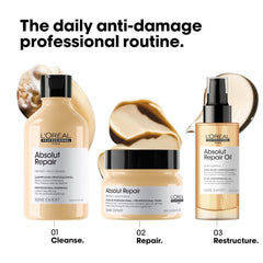 L'OréAl Professionnel Serie Expert Absolut Repair Gold, Quinoa Shampoo + Protein Dusche und Bad Naty Shop