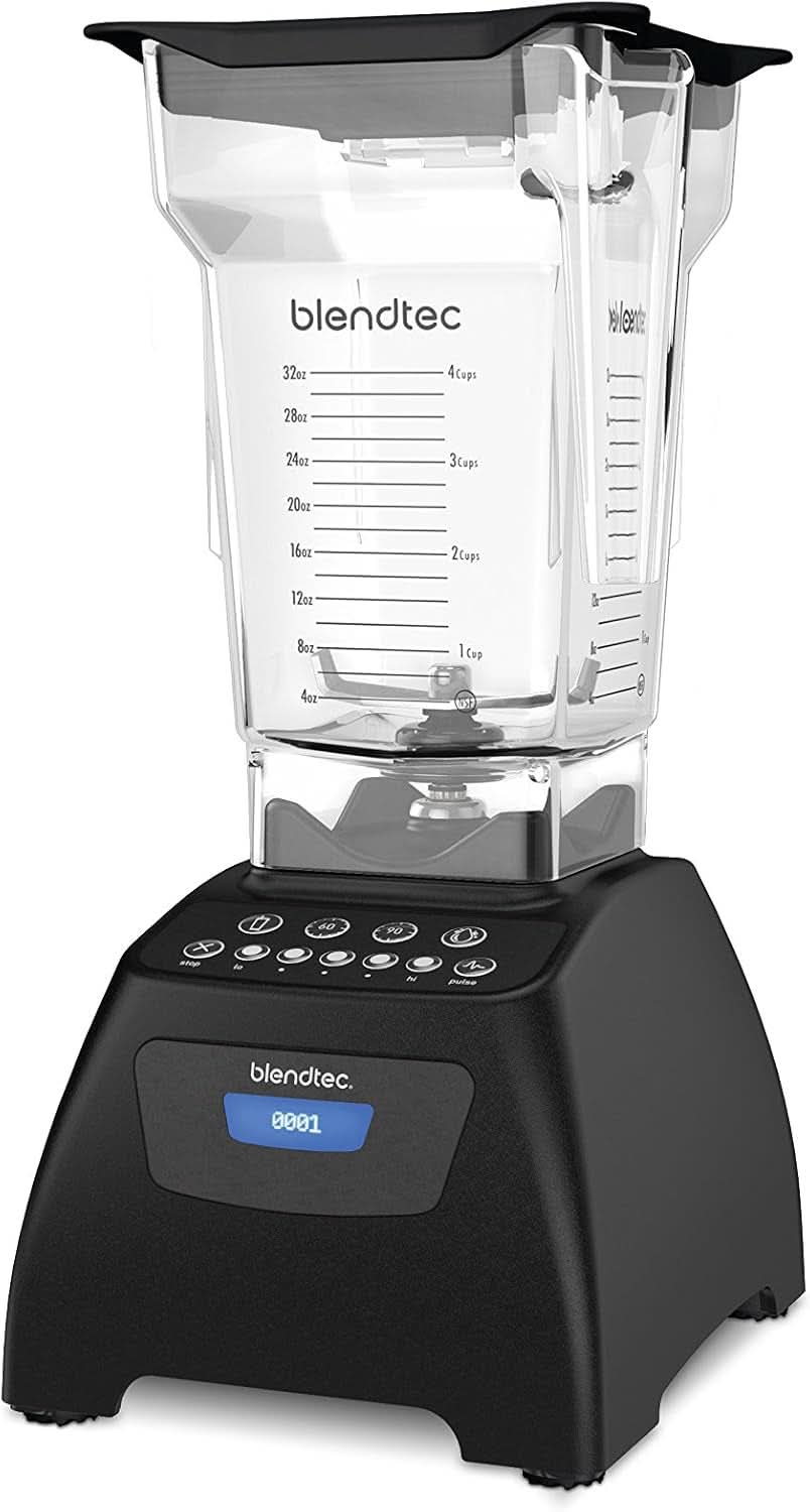 Mixer Classic 575 – Kraftvoll & Vielseitig, 1580 Watt Motor, 4 Programme, 5 Geschwindigkeiten, Puls-Funktion, Vierseitiger Behälter Mutter und Kind Naty Shop