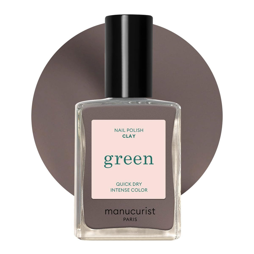 Manucurist Green - Oja Rosy Beige Shell Beige - Oja cu Uscare Rapidă - DIY Nails - Vegană 12-Free - Pe Bază de Plante - Oja - Fabricată în Franța