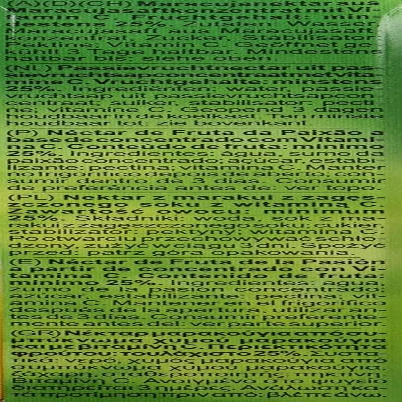 Rauch Happy Day Maracuja | Mit viel Vitamin C | Exotische Magie und intensives Aroma | 6X 1 Liter, Tetra Prisma Alkoholfreie Getränke Naty Shop