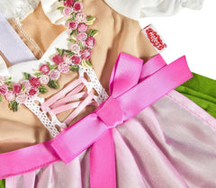 Heless 2113 - Kleid für Puppen, Dirndl Heidi, Größe 35 - 45 cm