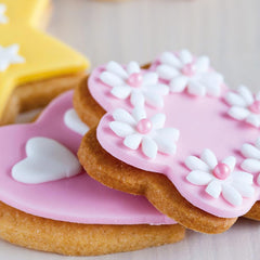 Funcakes Mix Für Kekse: Einfach Zu Verwendende, Knusprige Und Knusprige Kekse, Perfekt Zum Dekorieren Mit Fondant- Oder Royal Icing, Auch Als Tortenkruste Geeignet, Halal., 1 Kg Mix zum Backen und Kochen Naty Shop