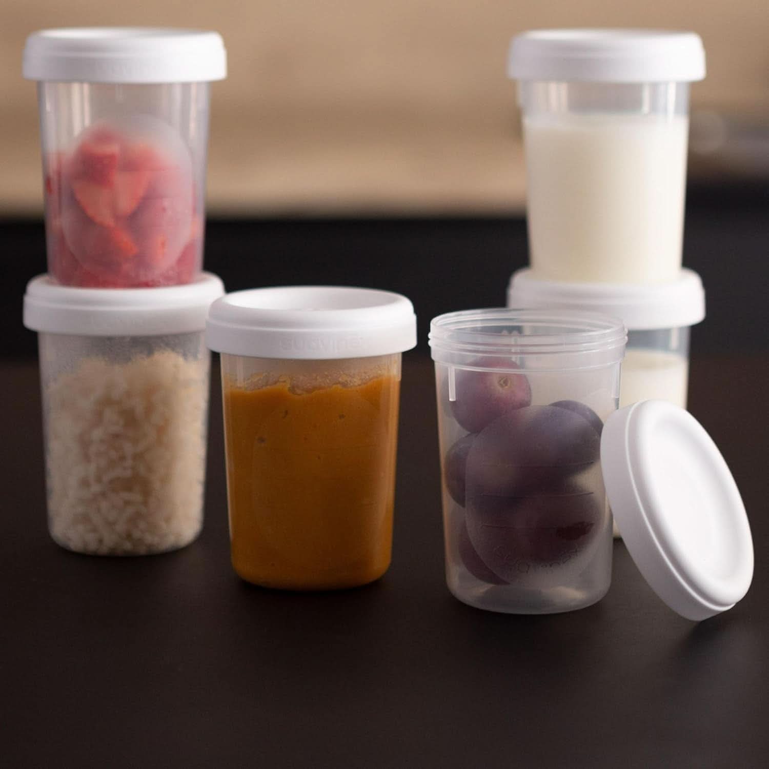 Lebensmittelaufbewahrungsboxen, Suavinex, 10 Stück Lebensmittel- und Stillzubehör Bebe Naty Shop