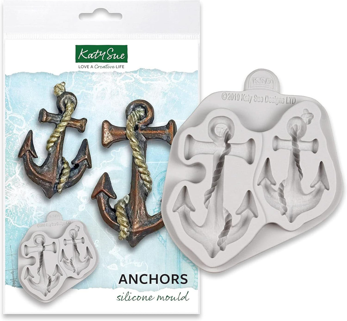 Katy Sue, Form Silikon Dekor Nautic - Ancore Bucatarie Naty Shop