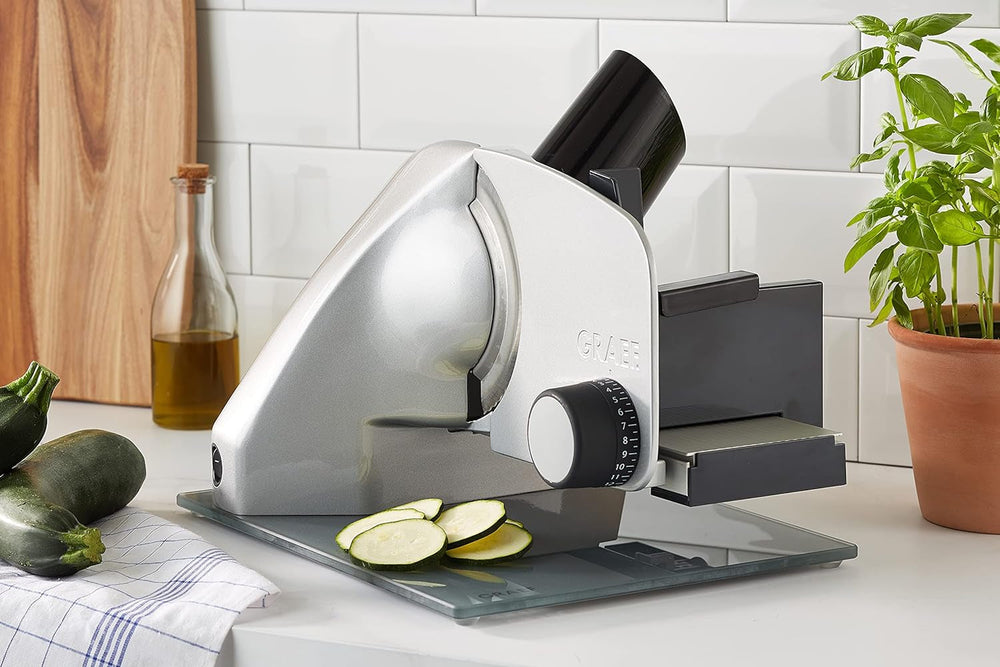 GRAEF Vivo 20 Multifunktionsschneider, Silber Rasnite und Naty Shop Slicers