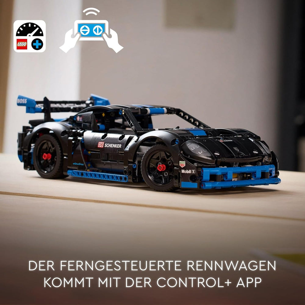 LEGO Technic Porsche GT4 e-Performance Rennwagen, Ferngesteuerter Flitzer, interaktives Modellauto, Geschenk für Kinder, Bauspielzeug ab 10 Jahren 42176