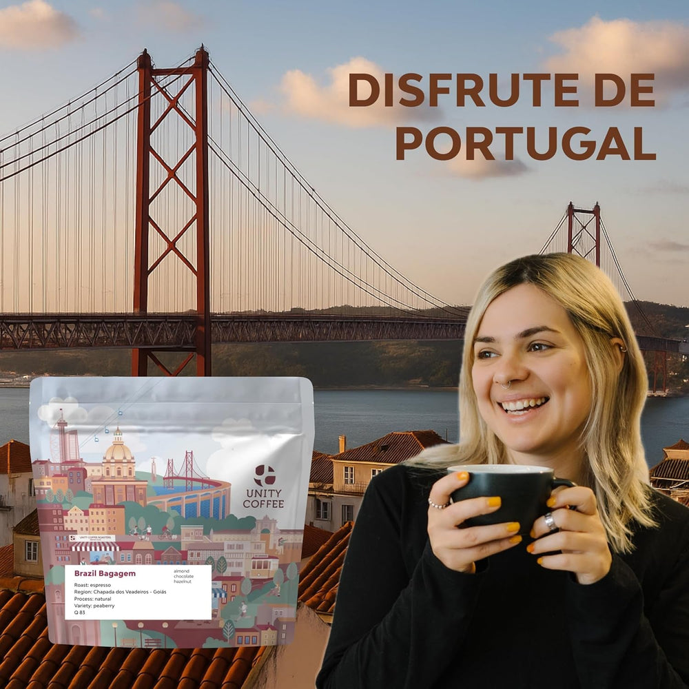 Kaffeebohnen Espresso Brazil Bagagem 250g | Kaffee Ganze Bohnen 100 % Arabica aus Brasilien | Espresso Bohnen mit Schokoladigen Noten | Schonend Mittel Geröstet