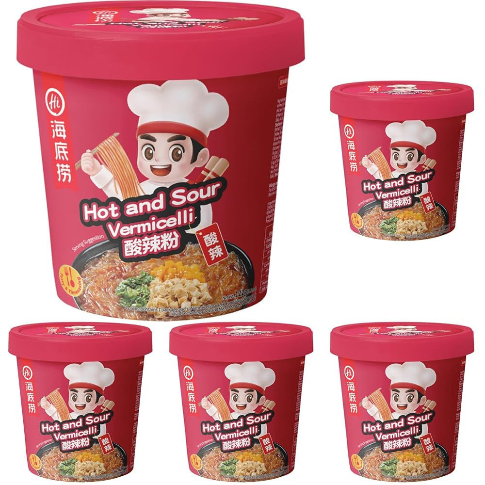 - Instantreisnudeln scharf & sauer - (1 X 122 G)