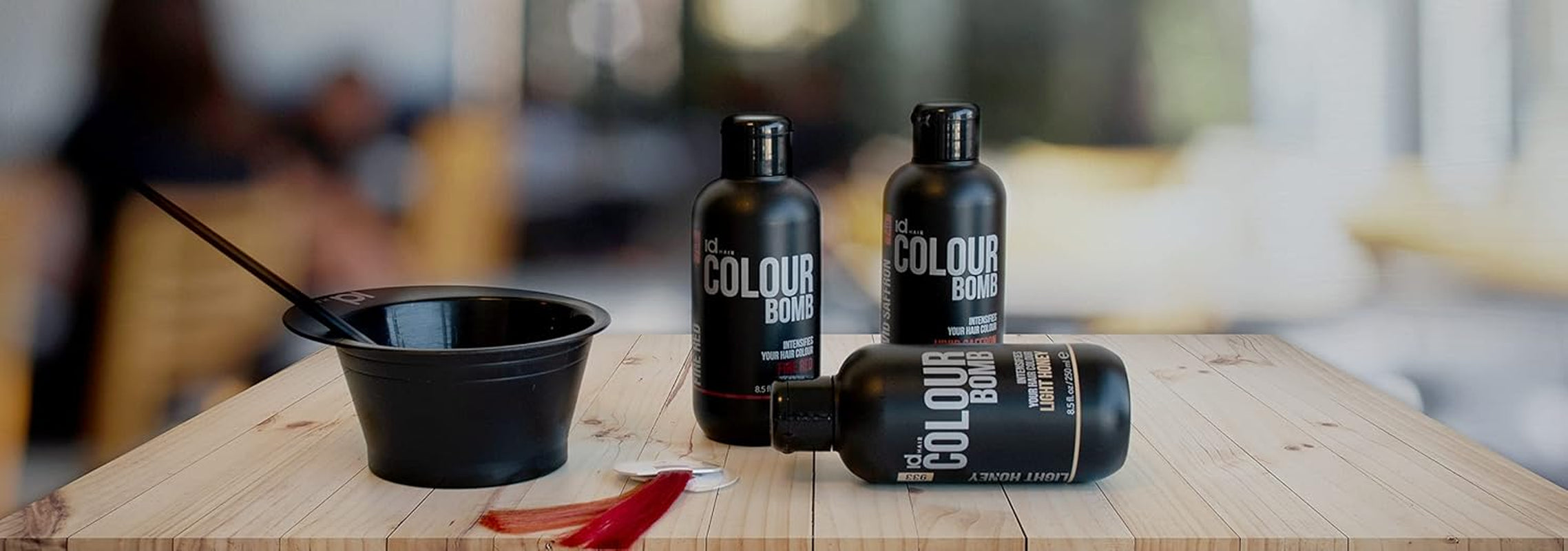 IdHAIR Bomba de culoare 250 ml - Aqua turcoaz Vopsea pentru par Naty Shop