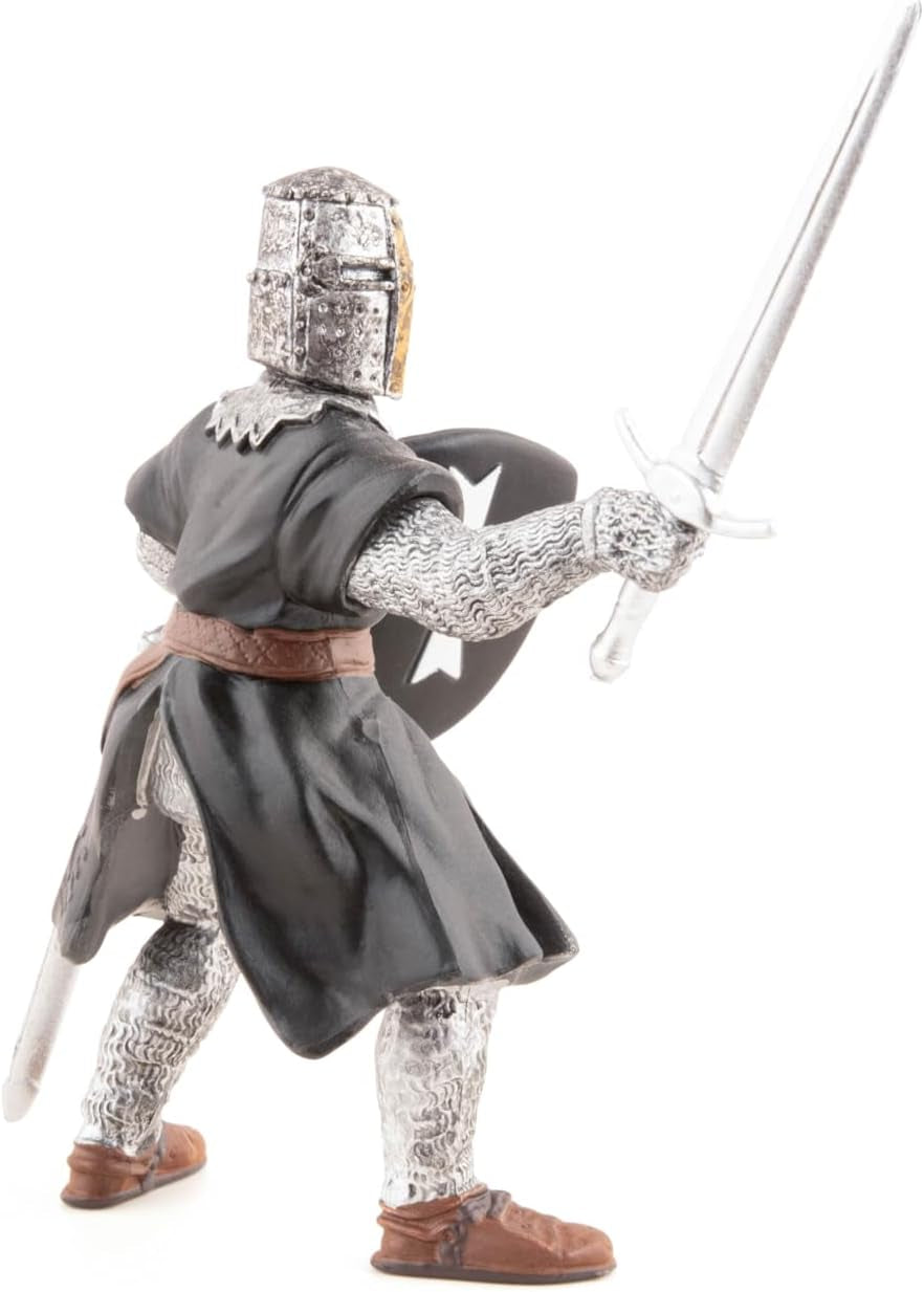 Papo -Handbemalt - Figuren -Mittelalter-Fantasy - Ritter des Heiligen Johannes mit Schwert-39938-Sammelobjekt-Für Kinder - Geeignet für Jungen und Mädchen - Ab 3 Jahren Actionfiguren Naty Shop