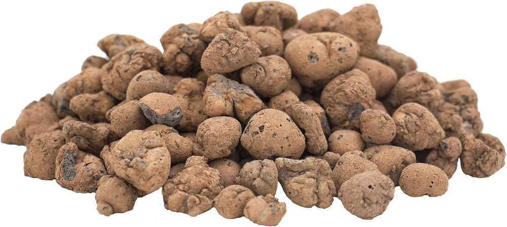 Granule de argilă expandată Floragard 50 L – material natural de drenaj și substrat hidroponic pentru ghivece, căzi, plante de apartament și jardiniere – previne acumularea de apă, asigură o bună aerare