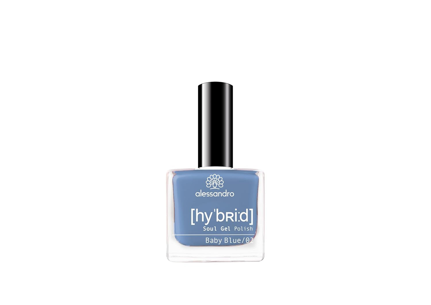 Oja HYBRID alessandro Blueberry Slush - albastru pastel - Unghii perfecte în doar 3 pași, fără LED - rezistă până la 10 zile! 8 ml