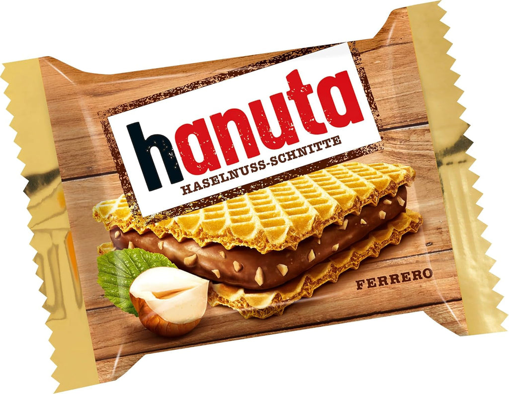 Ferrero Hanuta, 10 bucăți, 220g