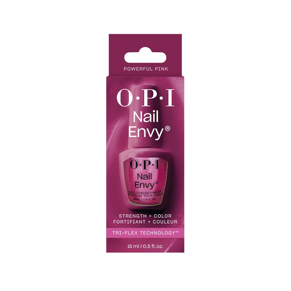 OPI Nail Envy – întăritor vegan pentru unghii deteriorate – îngrijire restauratoare a unghiilor cu tehnologie Tri-Flex și biotină – pentru unghii naturale cu 95% mai puternice* într-o săptămână