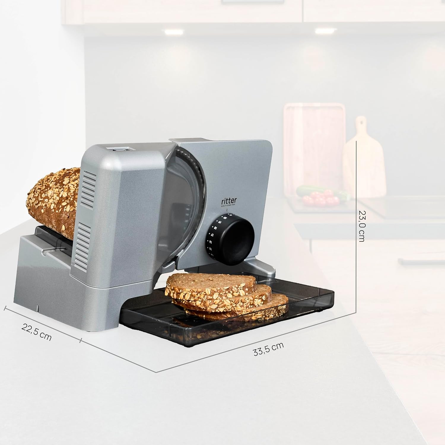 Ritter E 16 Multifunktions-Elektroschneider Rasnites und Allesschneider Naty Shop