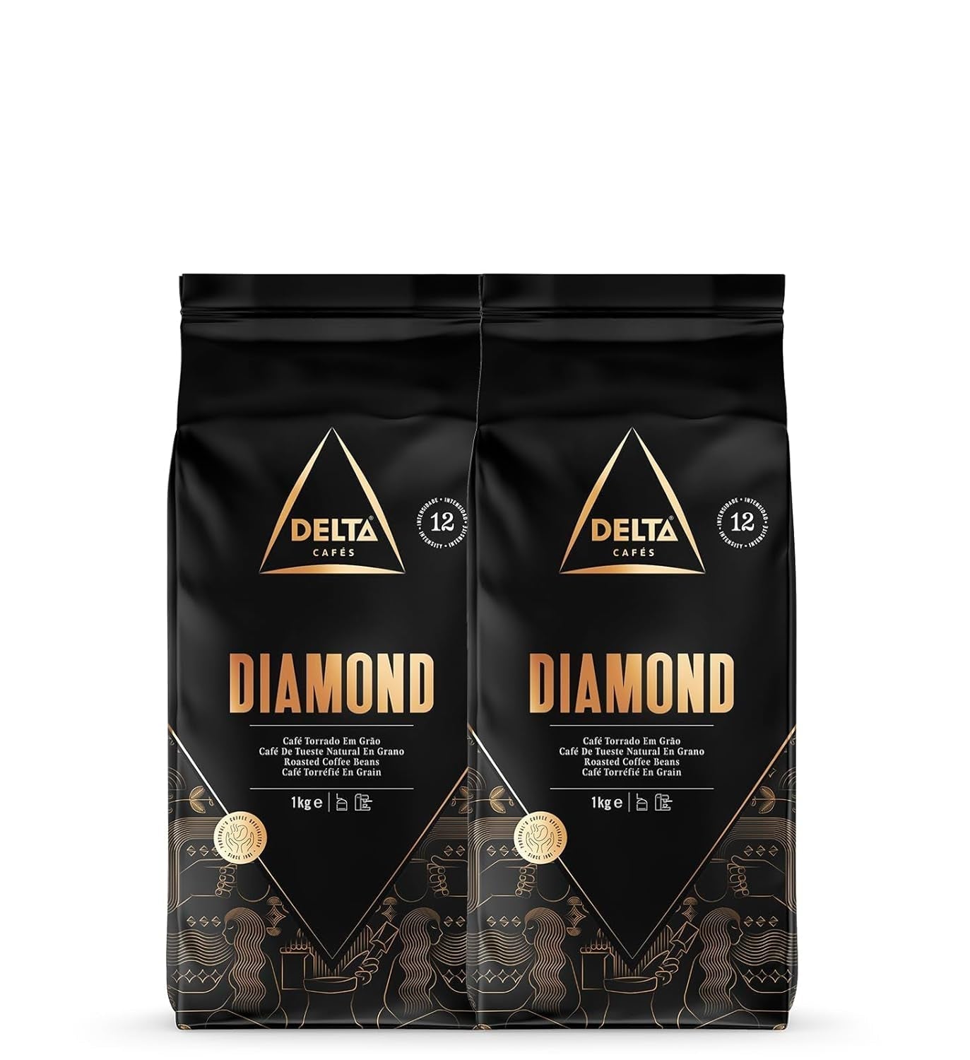 Delta Cafés Superior boabe de cafea, 1 kg Cafea Naty Shop Diamond