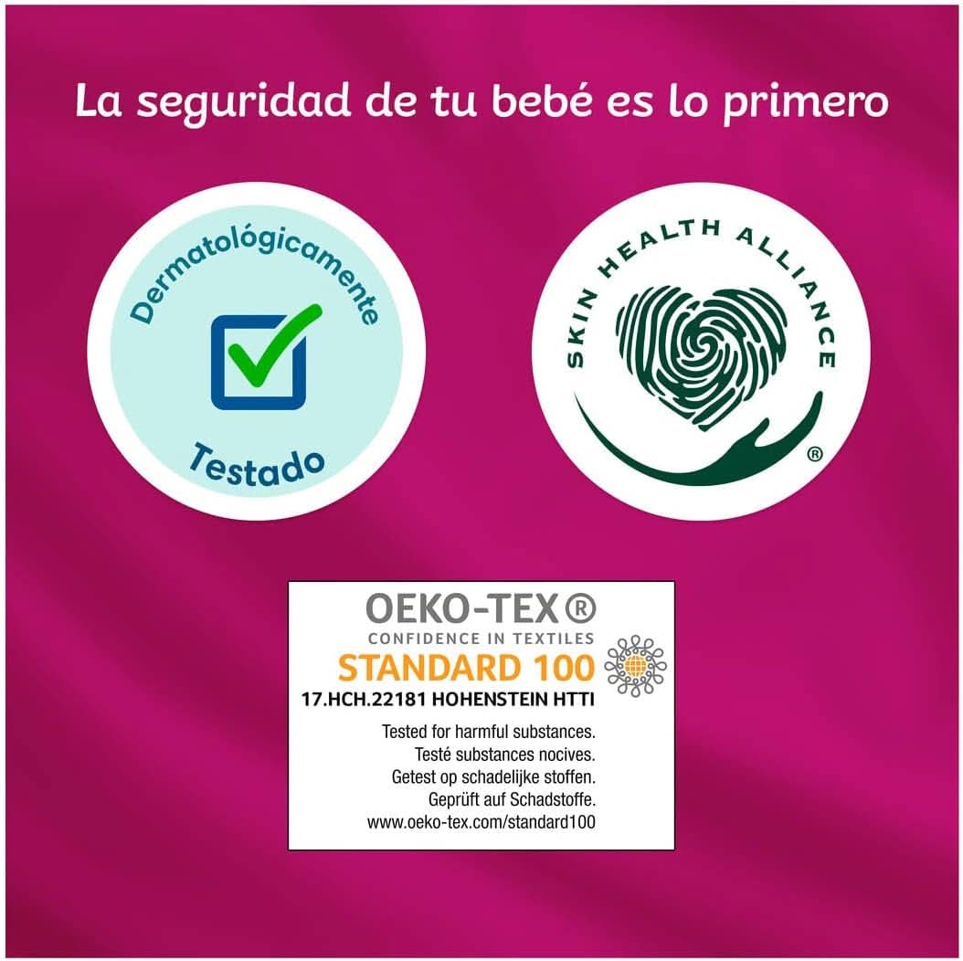 Aktivitätswindeln für Babys, Größe 4 (9–14 kg), 192 Windeln mit fester Passform. Mutter- und Baby-Naty-Shop