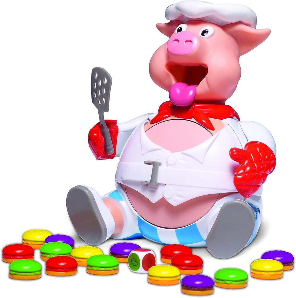 Goliath Pigskin – Lustiges Brettspiel für Kinder ab 4 Jahren. Füttere die Schweinchen und verhindere, dass ihre Bäuche explodieren, Partyspiel für 2–6 Spieler, Spaß mit Freunden und Familie