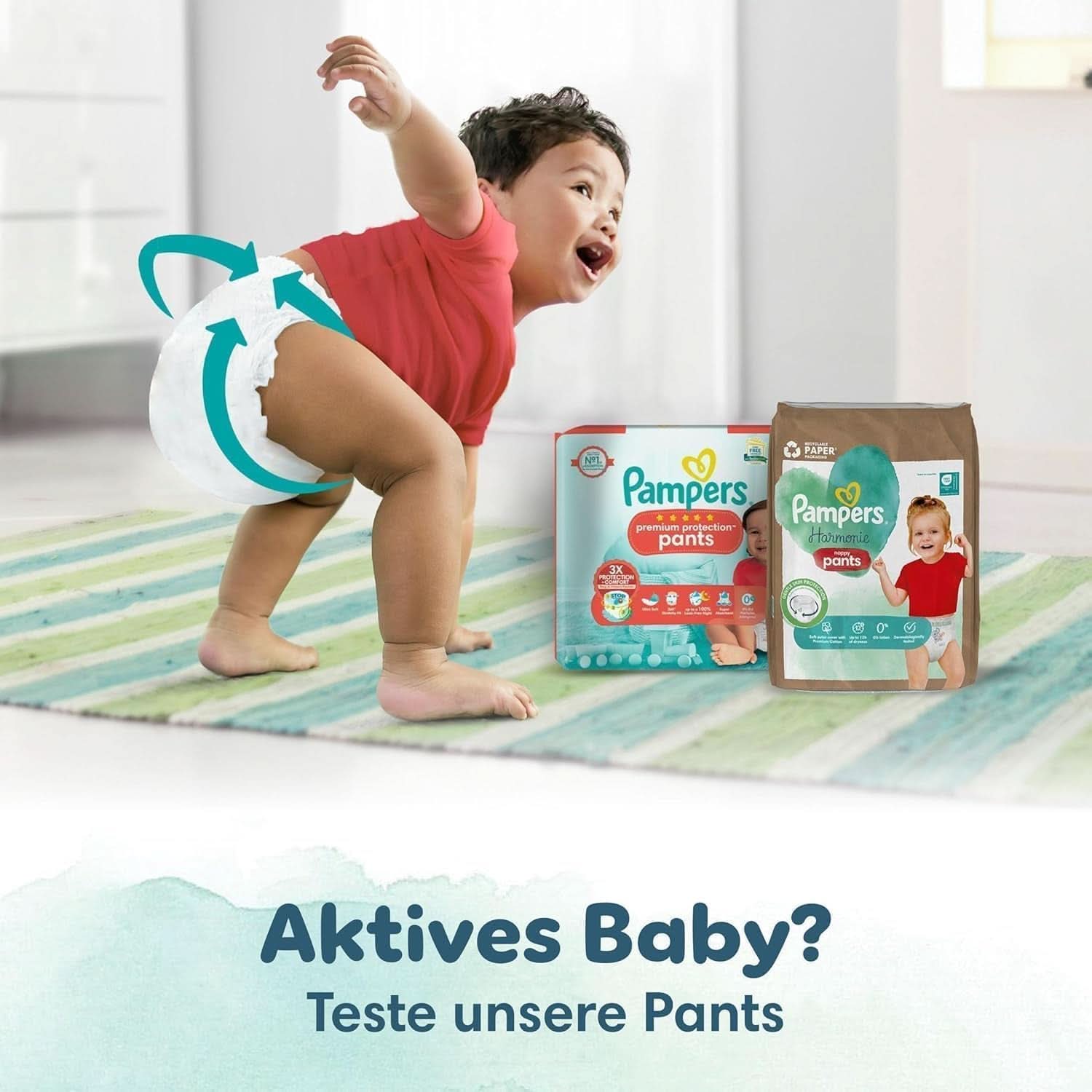 Babywindelset Pampers Harmonie Größe 5 (11-16 kg), 304-teilig Mutter und Kind Naty Shop