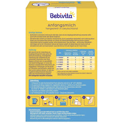1 Formulă de lapte praf pentru sugari, de la naștere, (5 x 500g)