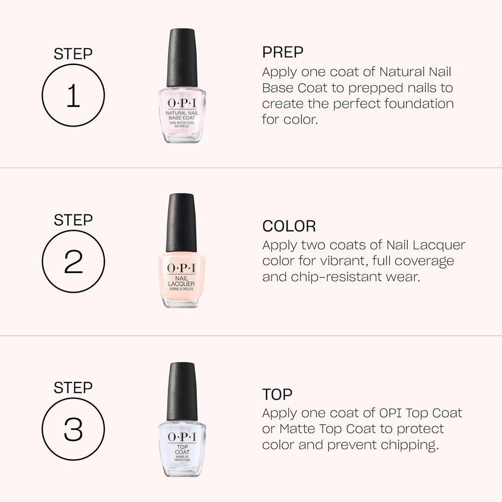 OPI Spring Collection, Lac de unghii, ojă cu efect de până la 7 zile, *Verificat*, 15 ml