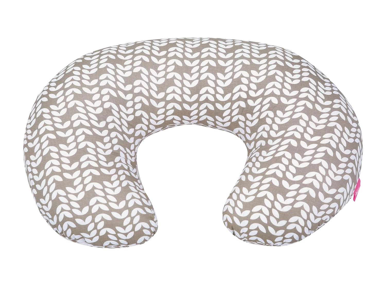 Ergonomisches Stillkissen, Öko-Tex Standard 100, beige Accessoires Essen und Stillen Baby Naty Shop Klassisches beiges Blatt