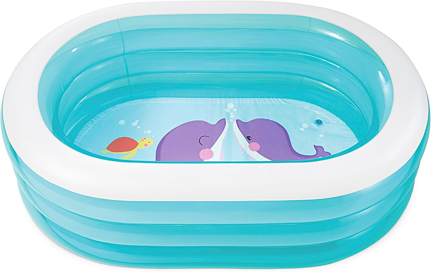 Intex 57482NP - Piscină ovală Whale (sortiment de modele), albastră, 163 cm L x 107 cm l x 46 cm H