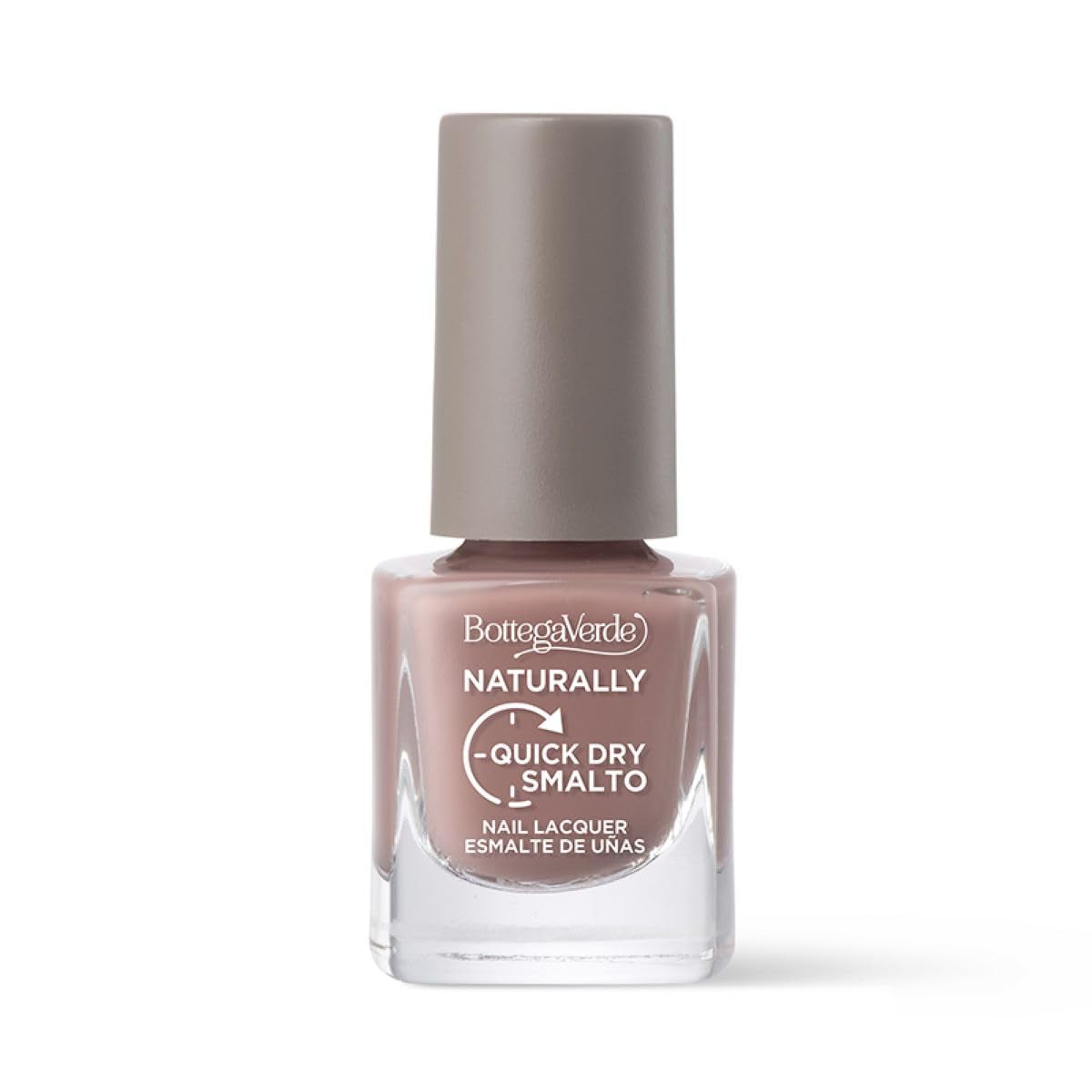Oja cu uscare rapidă naturală, 5 ml, roz mătăsos