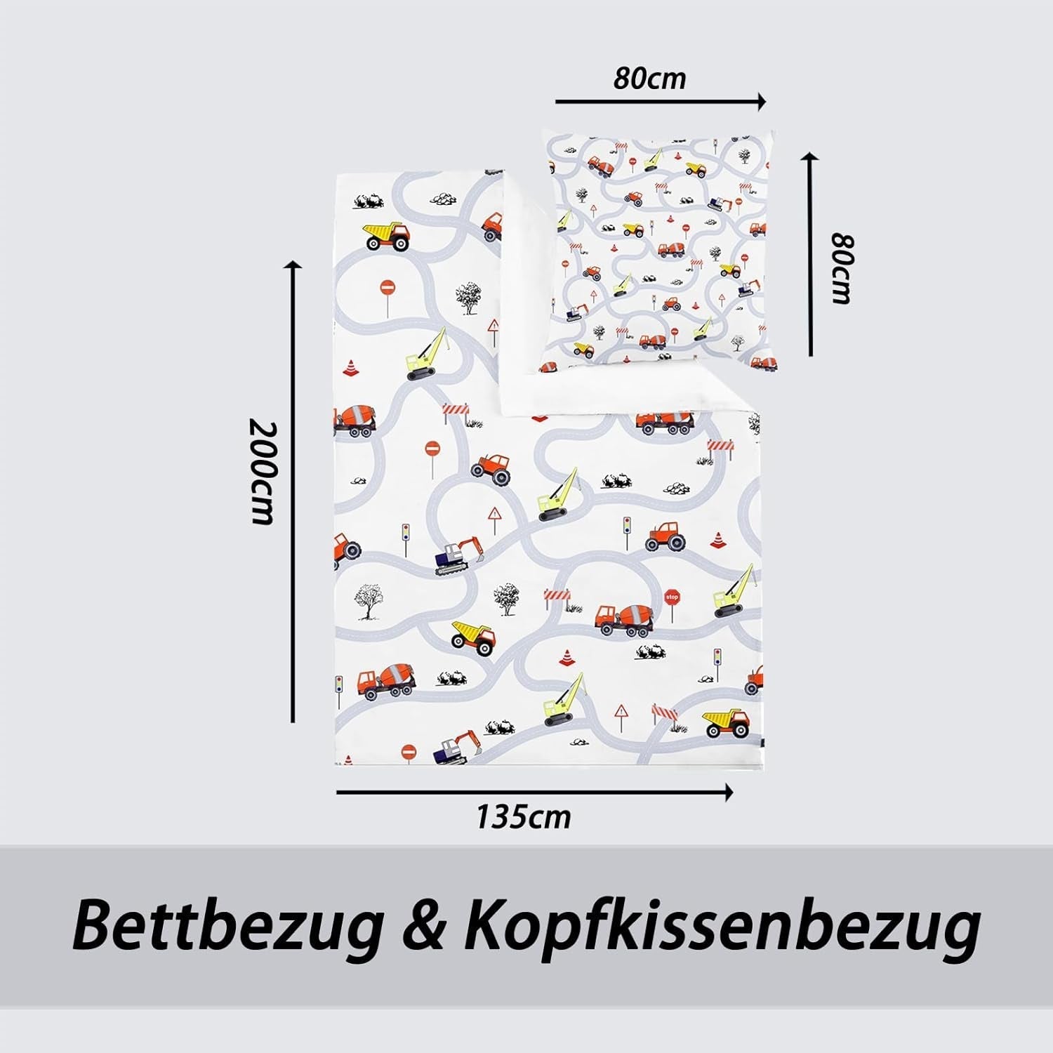 Bettwäsche für Jungen, verschiedene Modelle Bettwäsche - Kinder Naty Shop