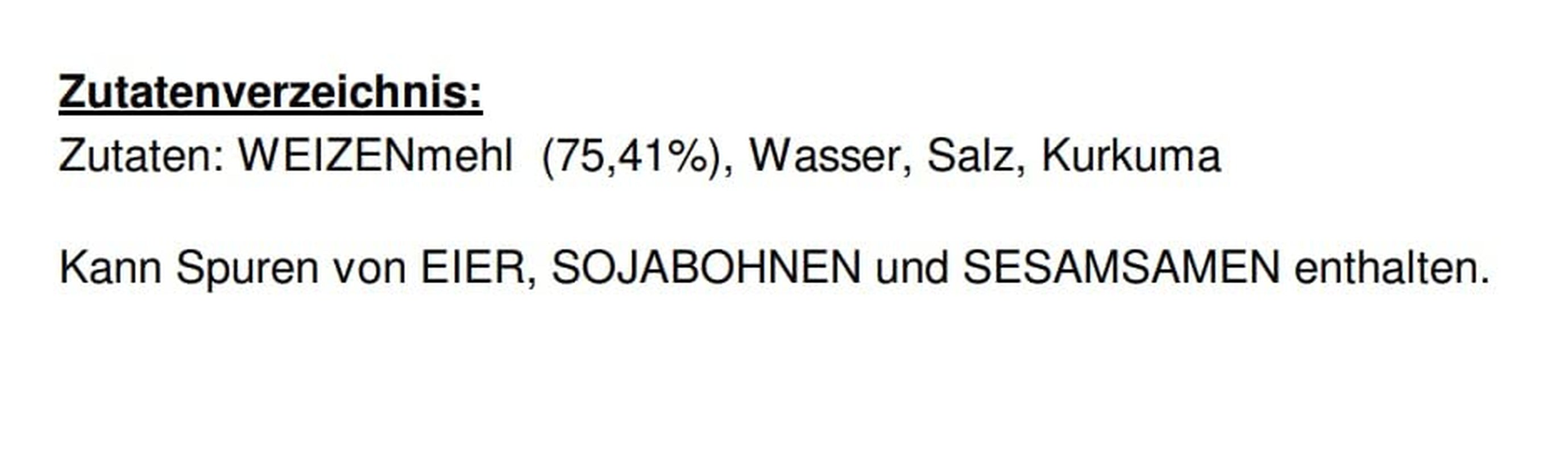 Chow Mien Nudeln (1 x 200g)