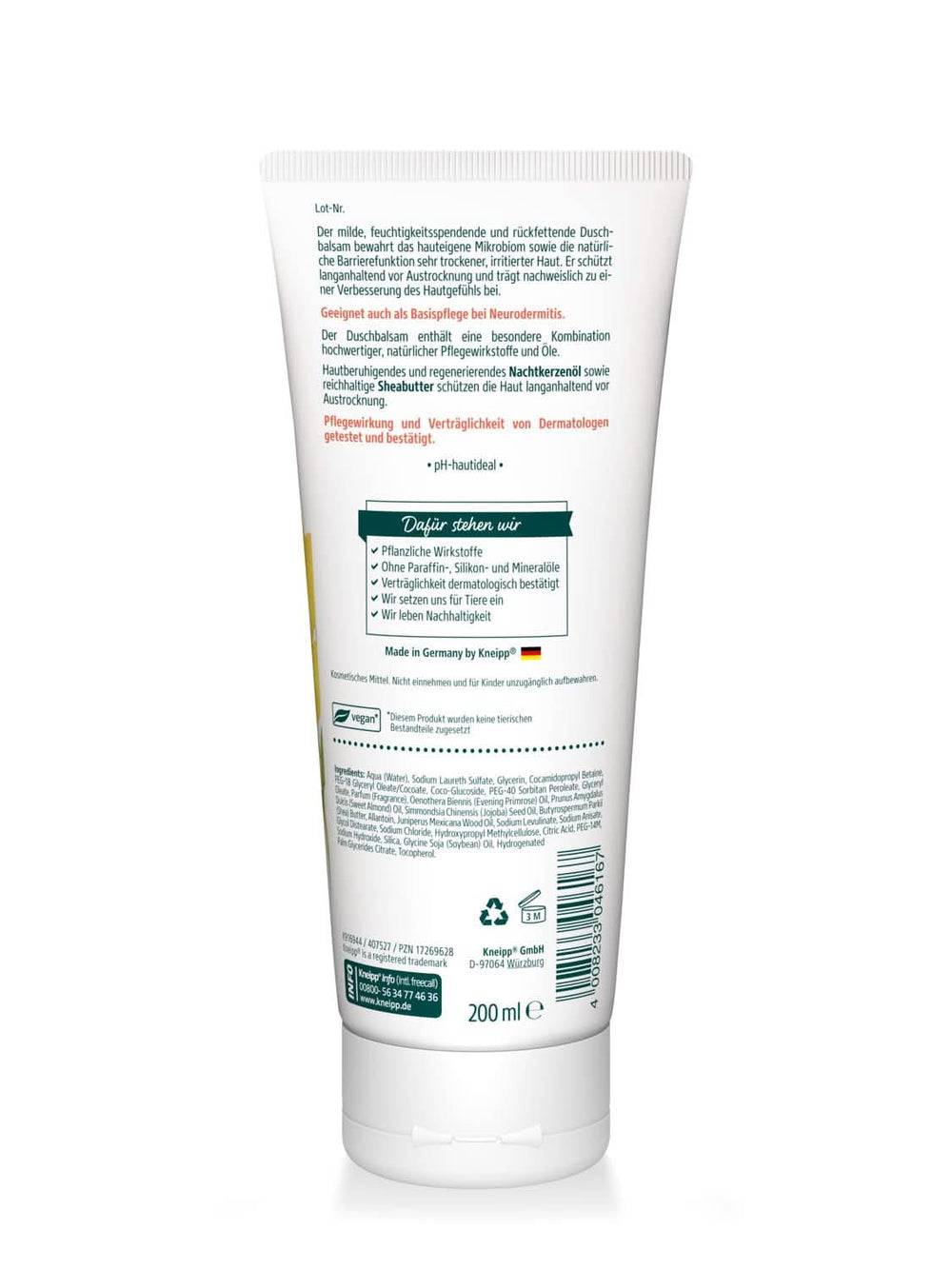 Kneipp, Duschspülung, 200 ml Dusche und Bad Naty Shop