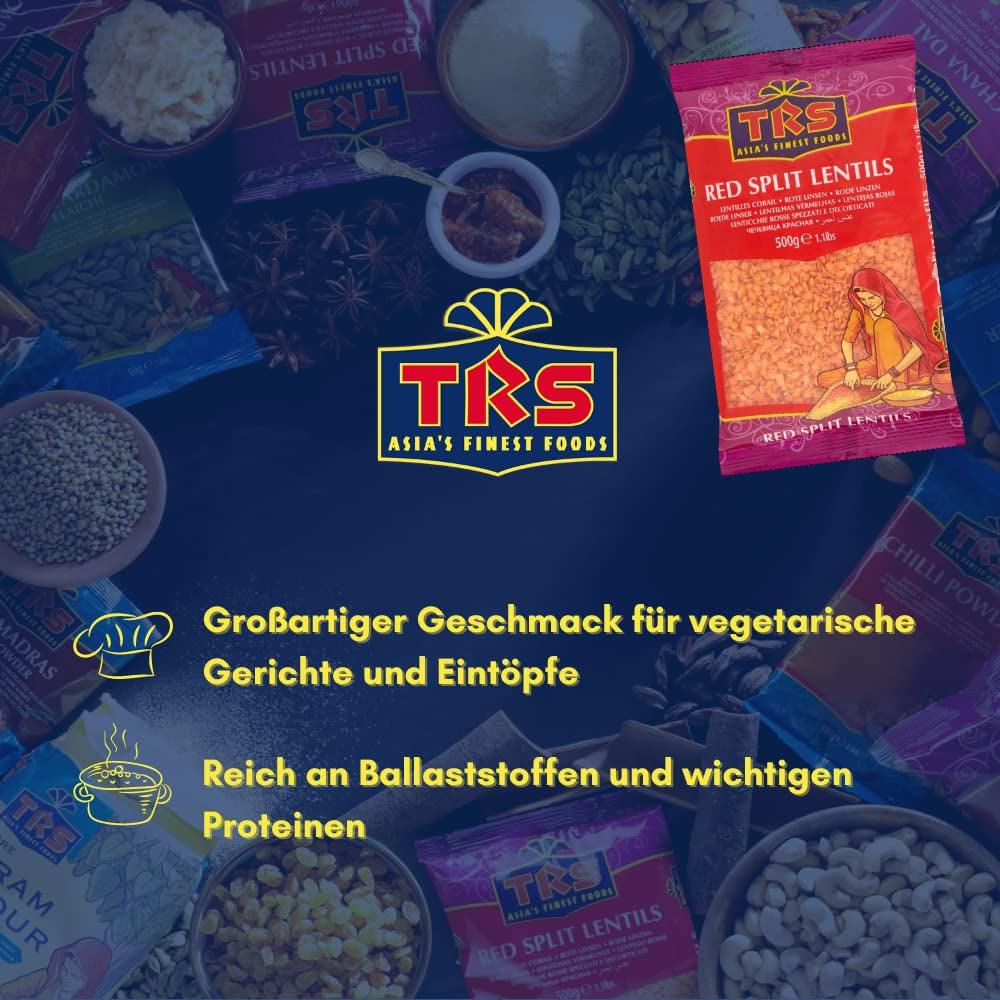 TRS - Rote Linsen - (1 x 500g)