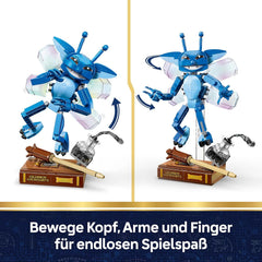 LEGO Harry Potter Wichtel - Dekofigur für Schlafzimmer oder Schreibtisch mit Gilderoy Lockharts Buch und Zauberstab - Merchandising -Geburtstagsgeschenk für Mädchen und Jungen ab 8 Jahren - 76461