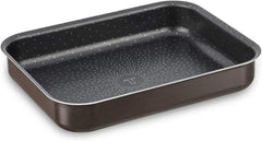 Tefal J1600502 Success Flach Mini Backofen Aluminium Schwarz 19X25 X 4,2 cm Formen und Bleche zum Backen Naty Shop