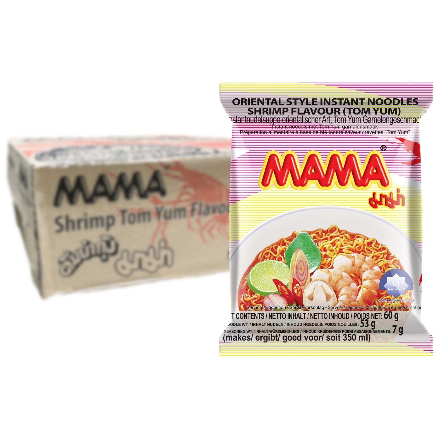 MAMA – Instant-Nudeln mit Huhn – Mehrfachpackung (30 x 55 g)