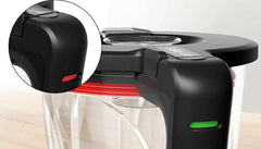 Bosch Standmixer Vitapower Serie 4 MMB6382M, Edelstahl-Klingen Made in Germany, 1.5L Thermosafe Glasbehälter, Stopfer, Sicherheitsdeckel, Spülmaschinengeeignete Teile, 30.000 U/Min, 1200 W, Edelstahl Kitchen Naty Shop