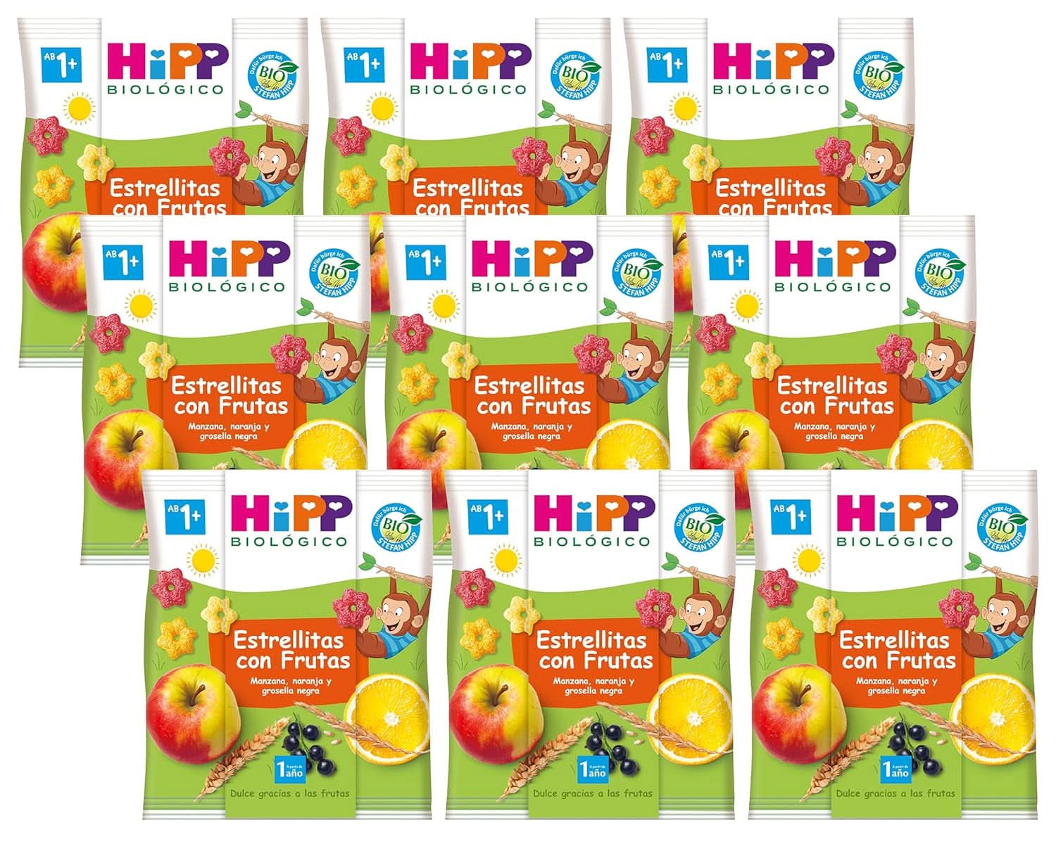 Hipp Bio Für Kinder Knusperringe, 7er Pack (7 x 25 Gramm) Mutter und Kind Naty Shop 9 x 30 Gramm Fruchtige Sterne