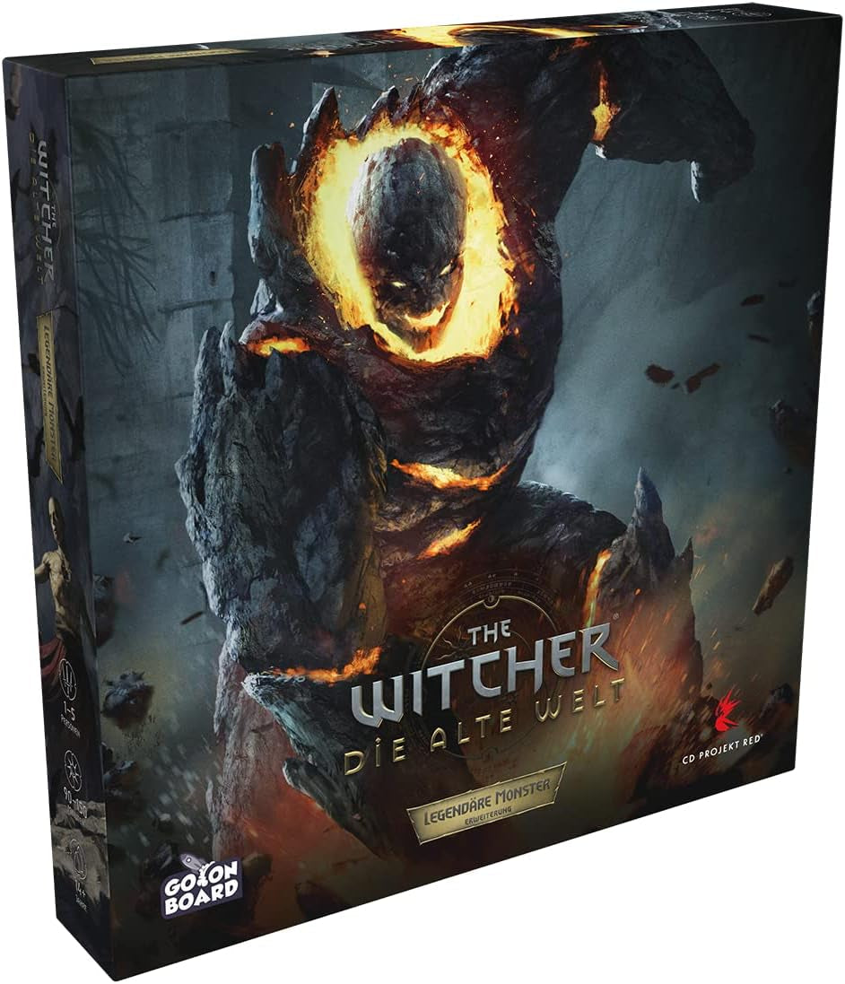 Go on Board, The Witcher: The Old World – Vrăjitoare și Vrăjitori, Expansiune, Joc pentru experți, Joc de societate, 1-5 jucători, Vârste 14+, 90-150 de minute, Germană